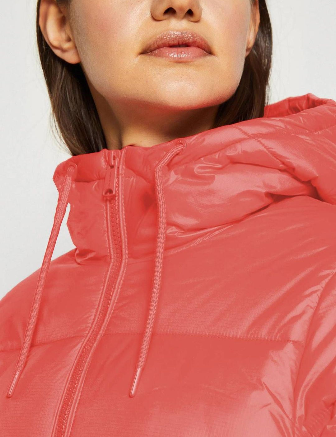 Kotty Women Hooded Solid Lightweight Puffer Jacket