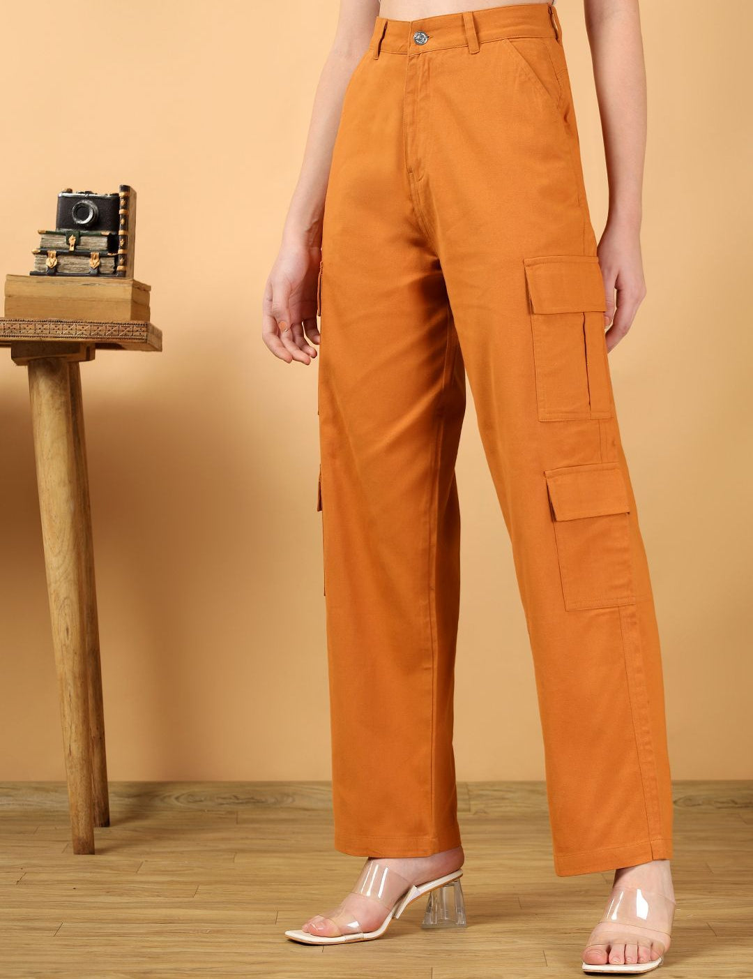 Kotty Women Jean Straight Fit High-Rise Stretchable Jeans