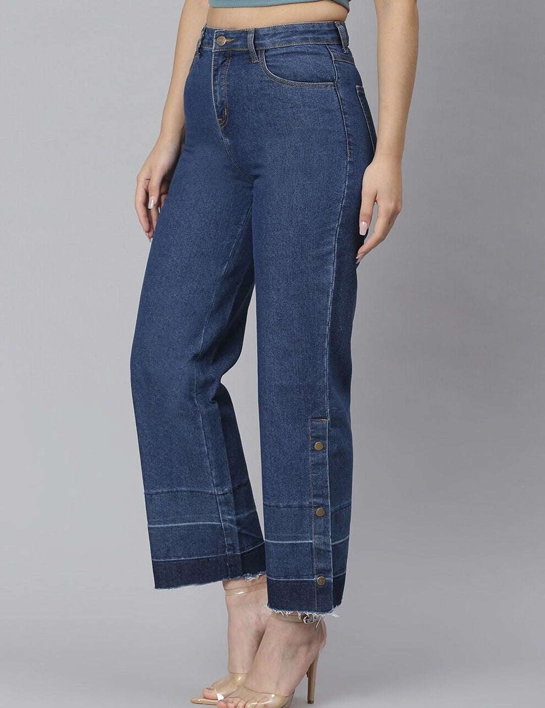 Kotty Women Blue Flared Jeans