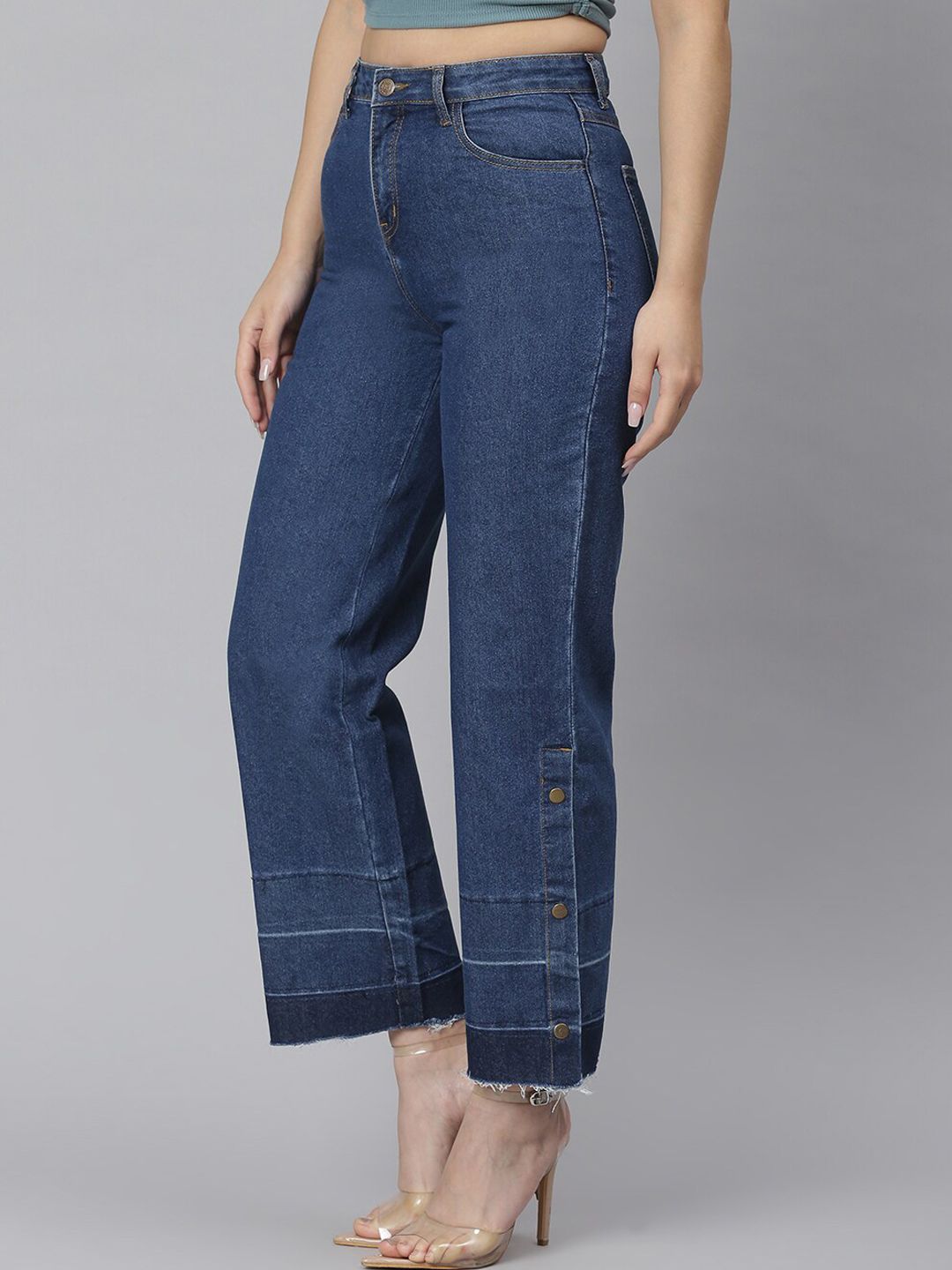 Kotty Women Blue Flared Jeans