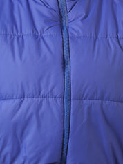 Kotty Women Mock Collar Solid Casual Puffer Insulator Jacket