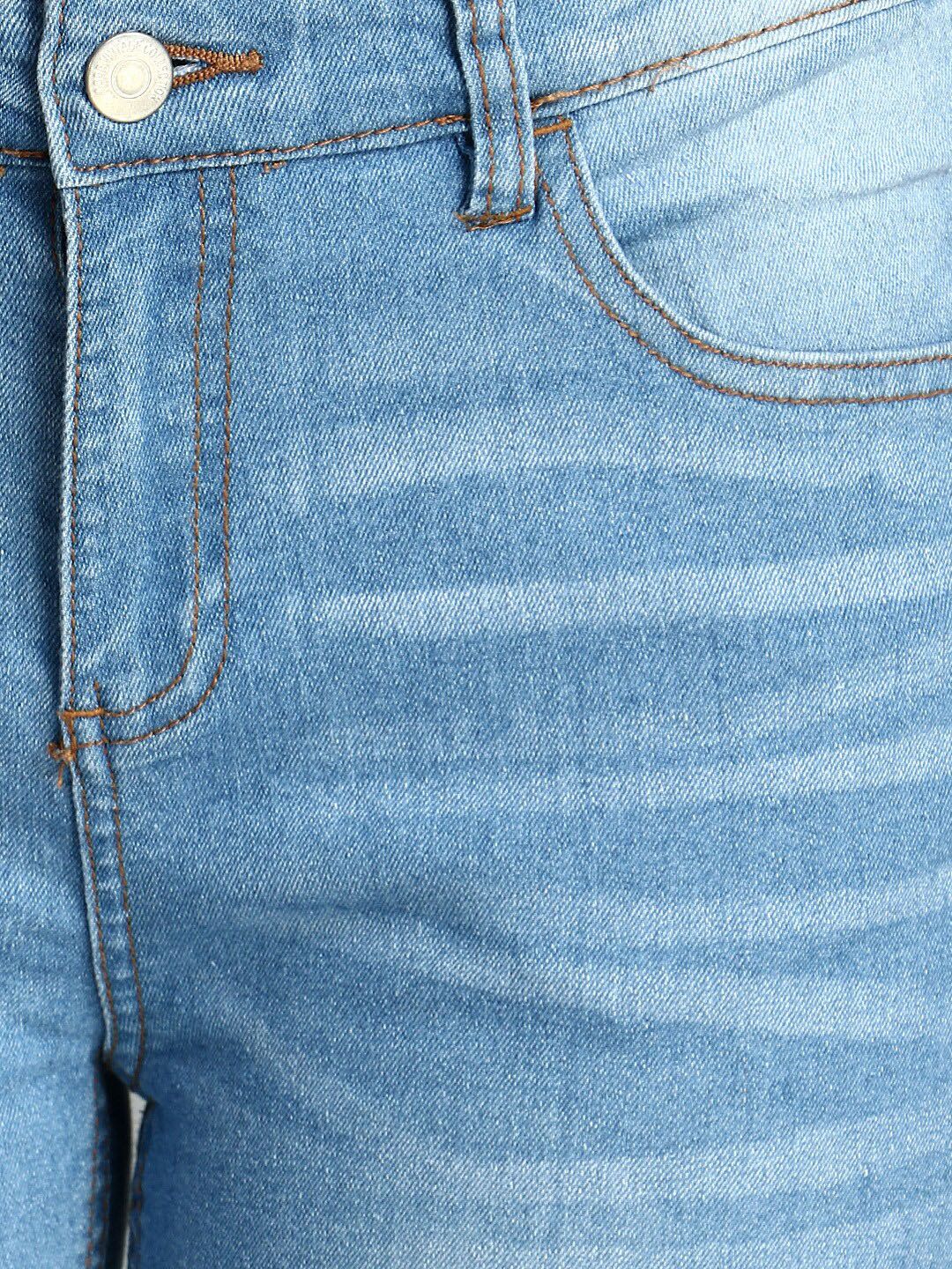 Kotty Women Blue Skinny Fit Mid-Rise Clean Look Jeans