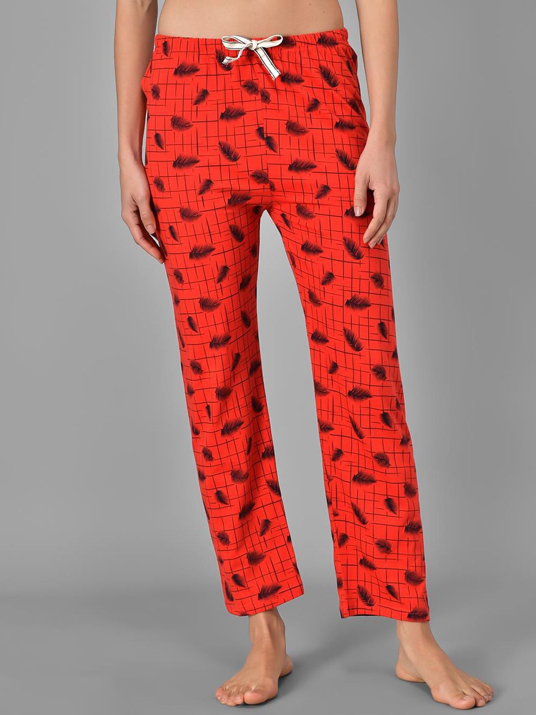 Kotty Women printed Cotton Low Rise Lounge Pants