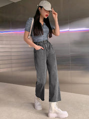 Kotty Women Straight Fit High-Rise Stretchable Jeans