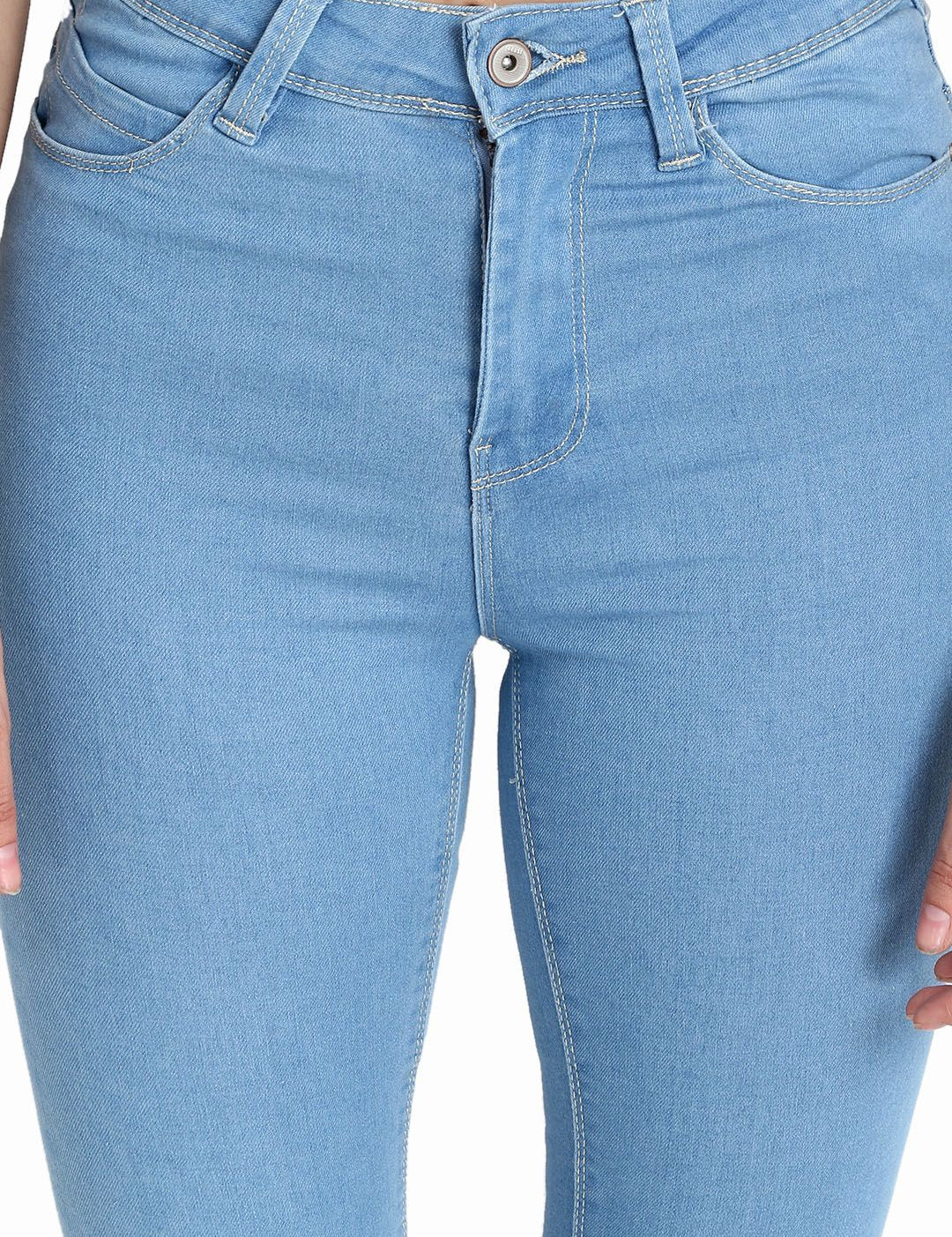 Kotty Women Blue Skinny Fit High-Rise Clean Look Jeans