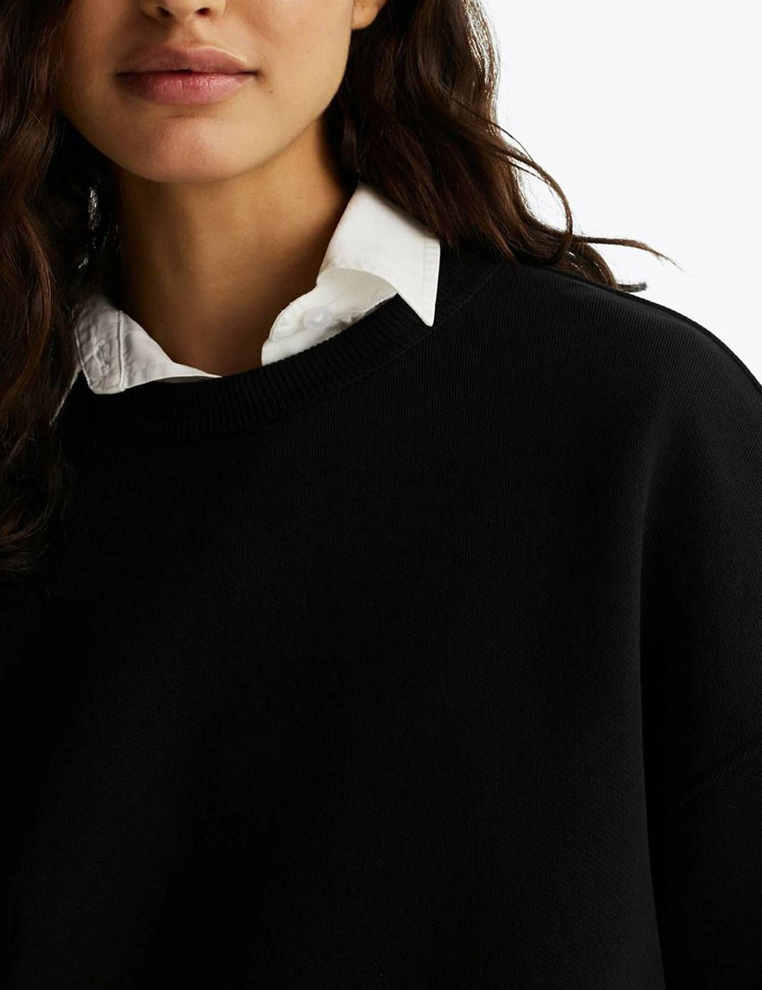 Kotty Women Solid Full Sleeve Pullover Sweatshirt