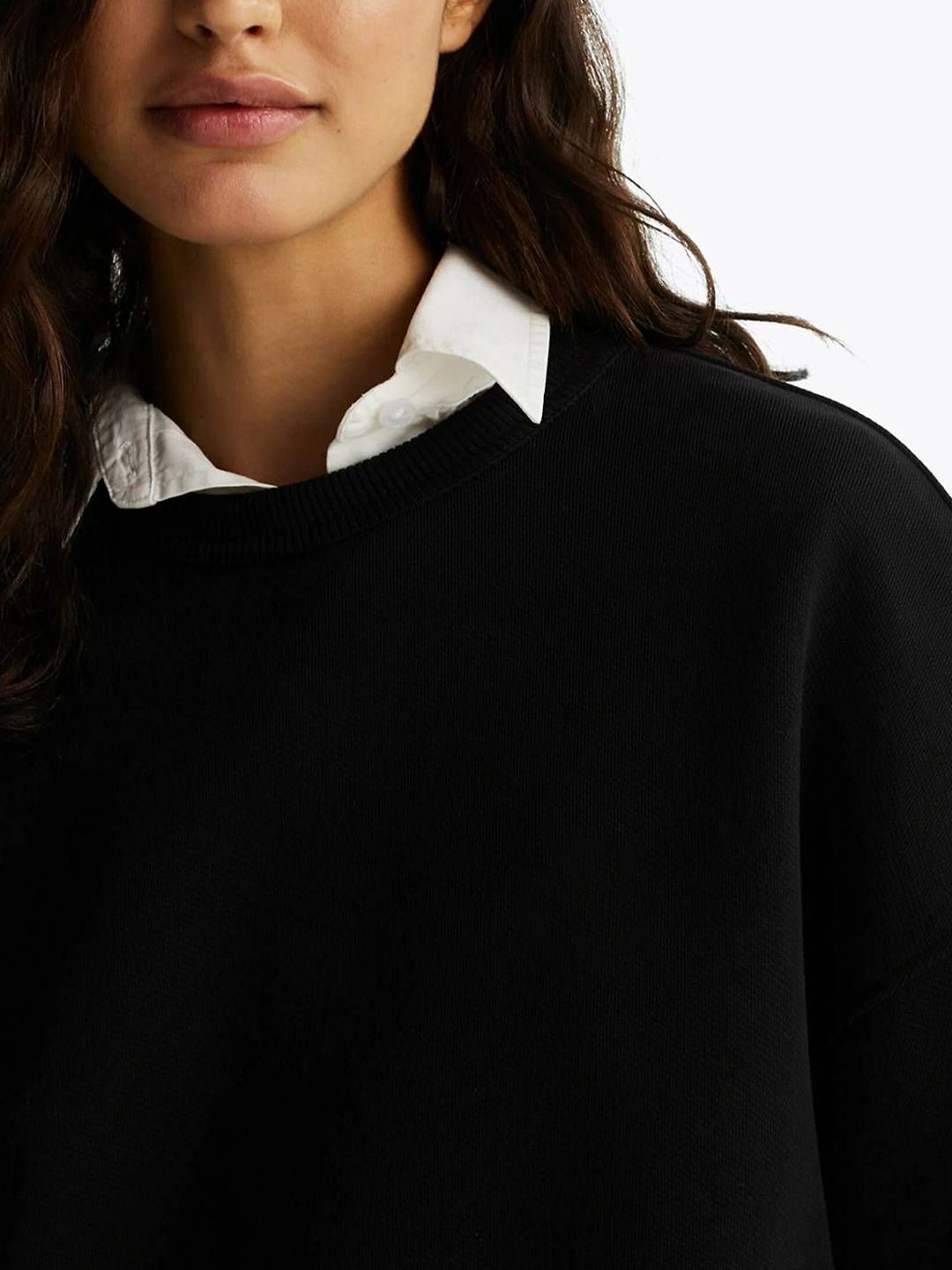 Kotty Women Solid Full Sleeve Pullover Sweatshirt