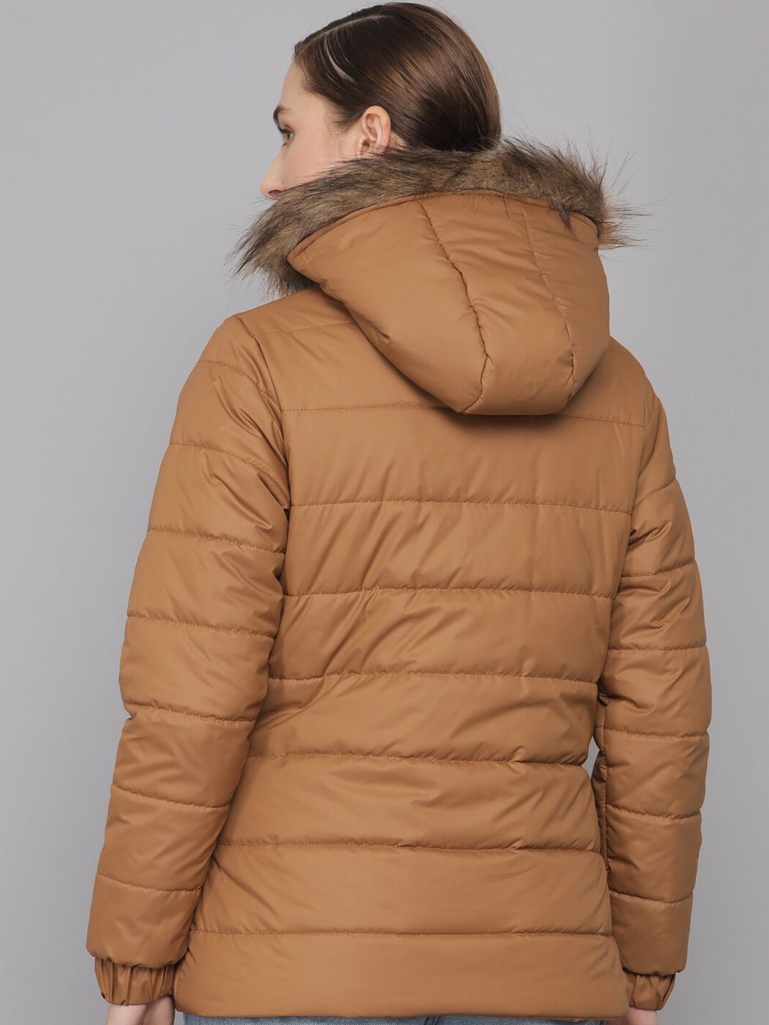 Kotty Women Brown Parka Jacket