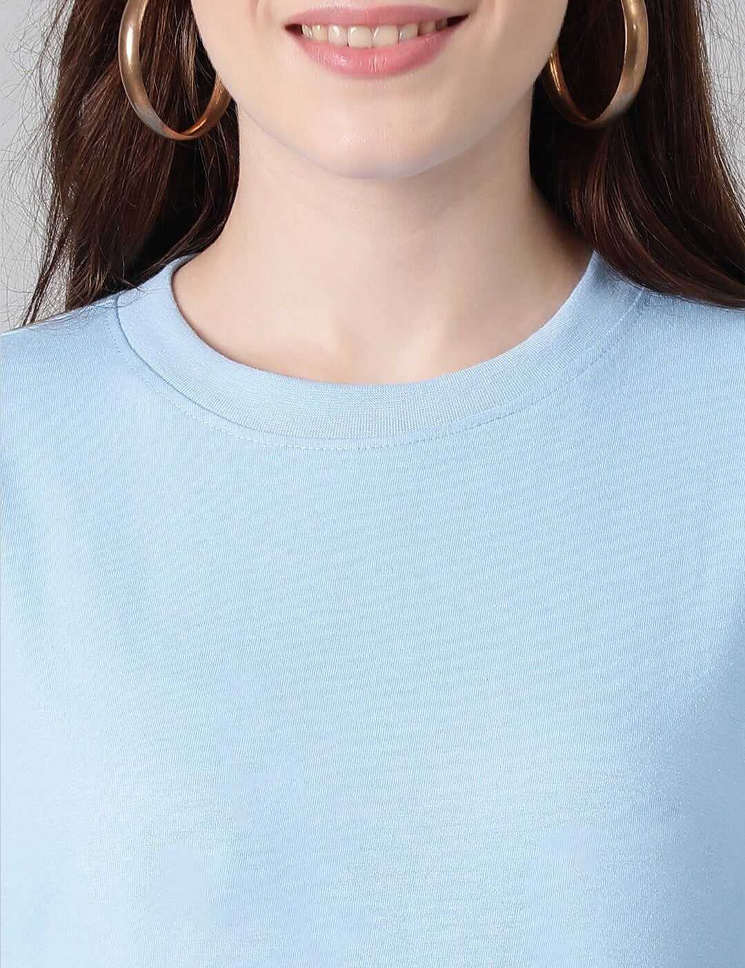 KOTTY Basics Basics Drop Shoulder Sleeves Oversized T-shirt