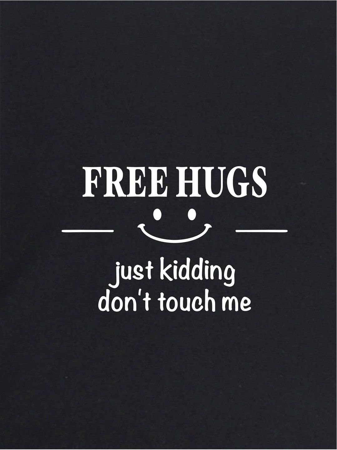 Kotty Typography Printed Round Neck Fleece Pullover Sweatshirt