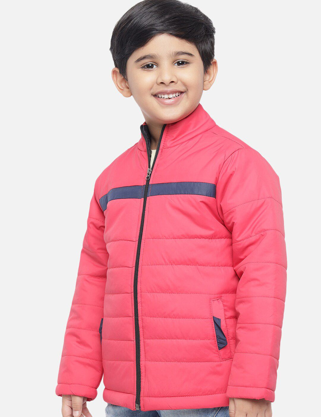 Kotty Boys Pink & Blue Lightweight Padded Jacket