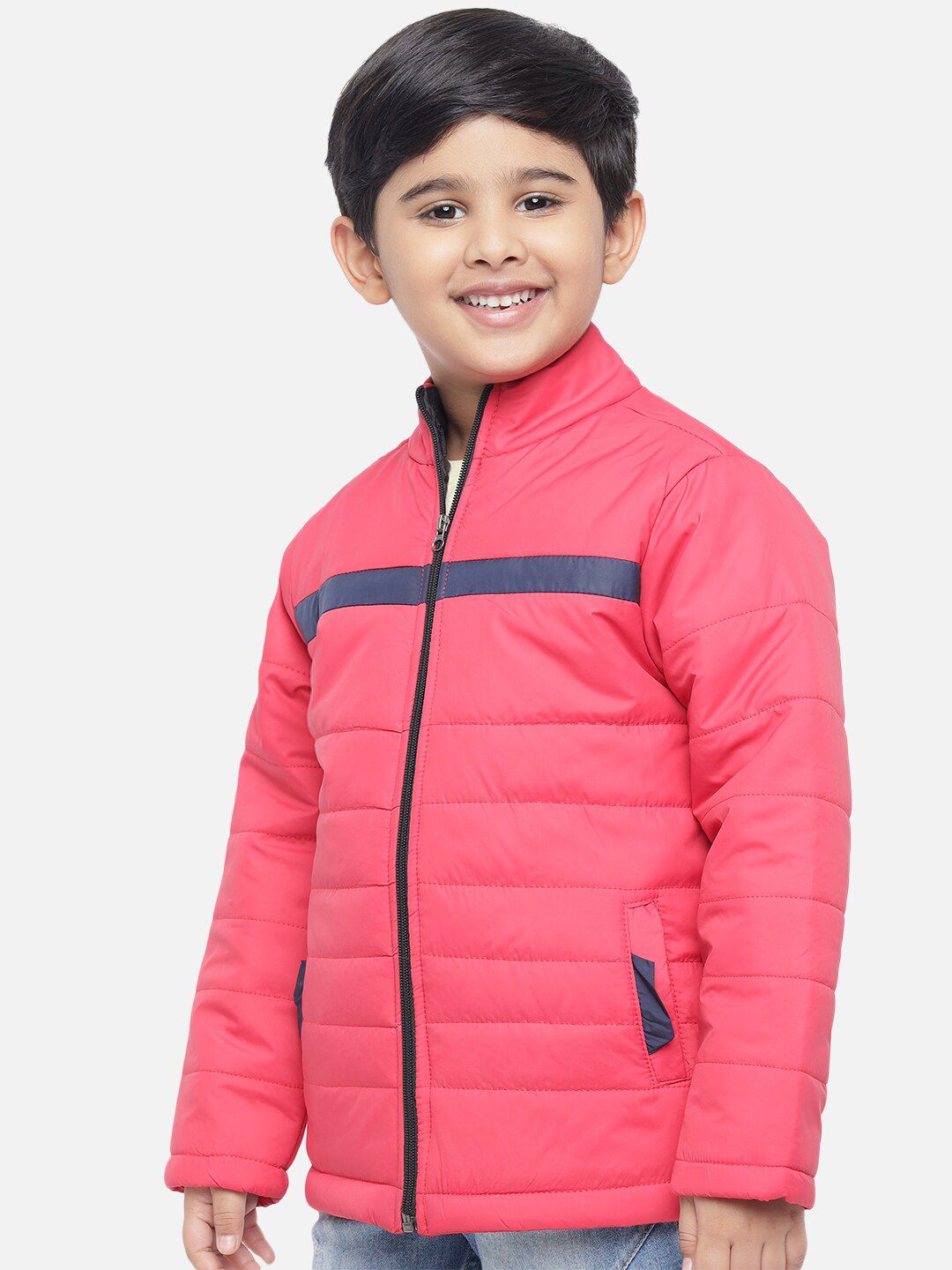 Kotty Boys Pink & Blue Lightweight Padded Jacket