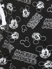 Kotty Women Black & White Printed Lounge Shorts