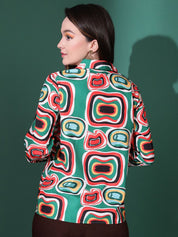 Kotty Women Opaque Printed Casual Shirt