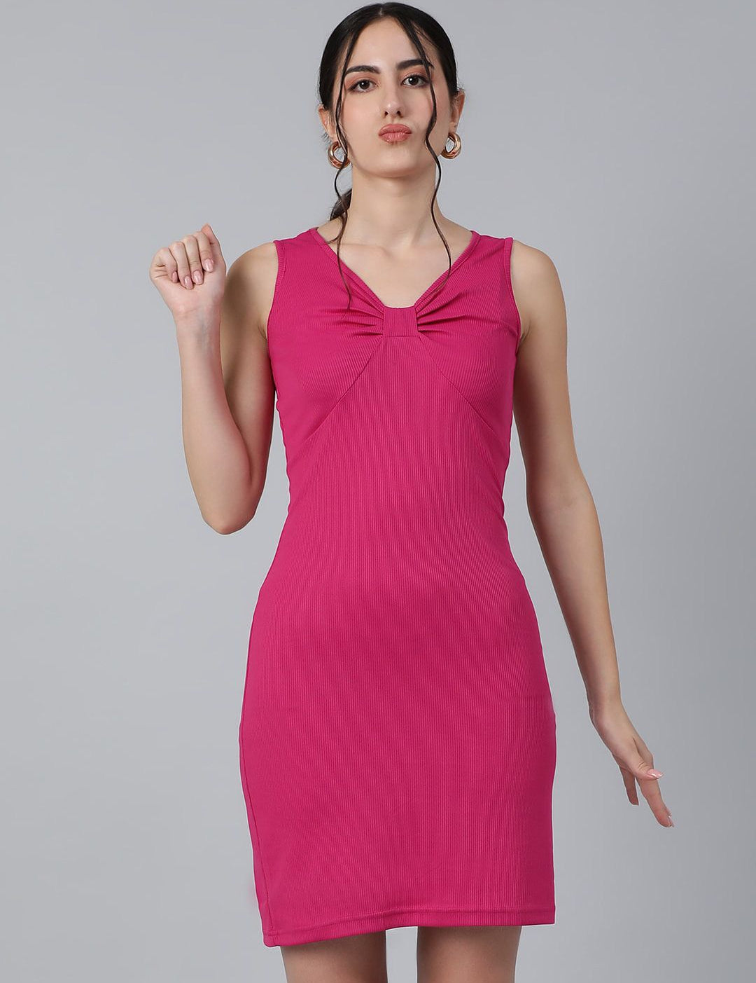 Kotty Sleeveless Cotton Sheath Dress