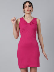 Kotty Sleeveless Cotton Sheath Dress