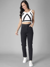 Kotty Women Black Skinny Fit Jeans