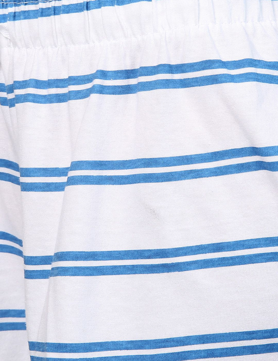 Kotty Women Grey & Pink Striped Lounge Shorts KTTSLEEPSHORTS197