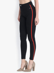 Kotty Women Black Skinny Fit High-Rise Clean Look Jeans