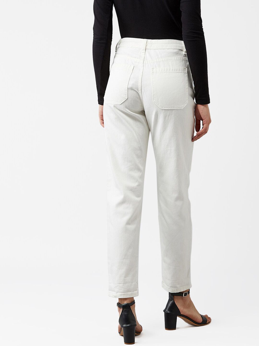 Kotty Women White Skinny Fit Jeans