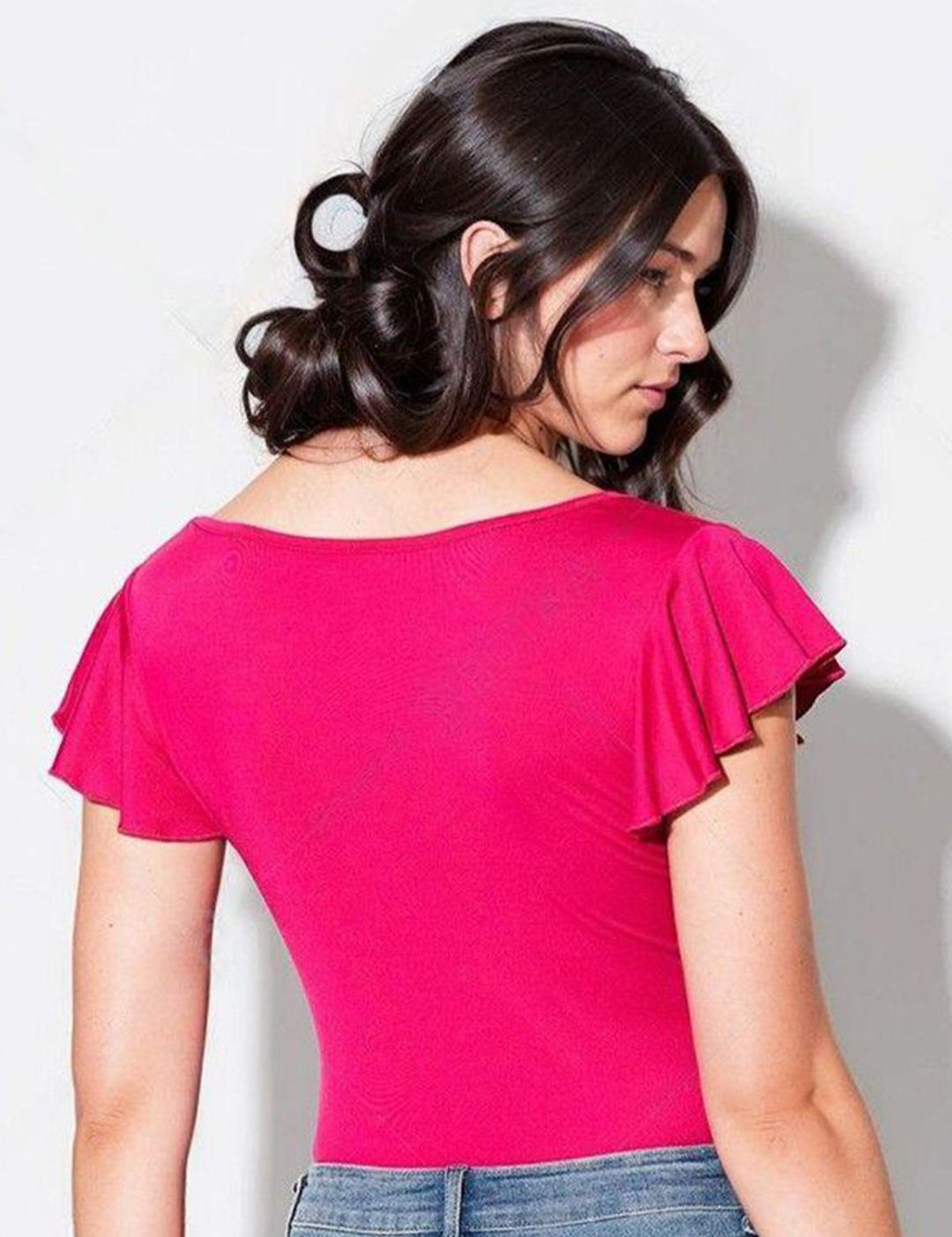 Kotty Women Solid Scoop Neck Top