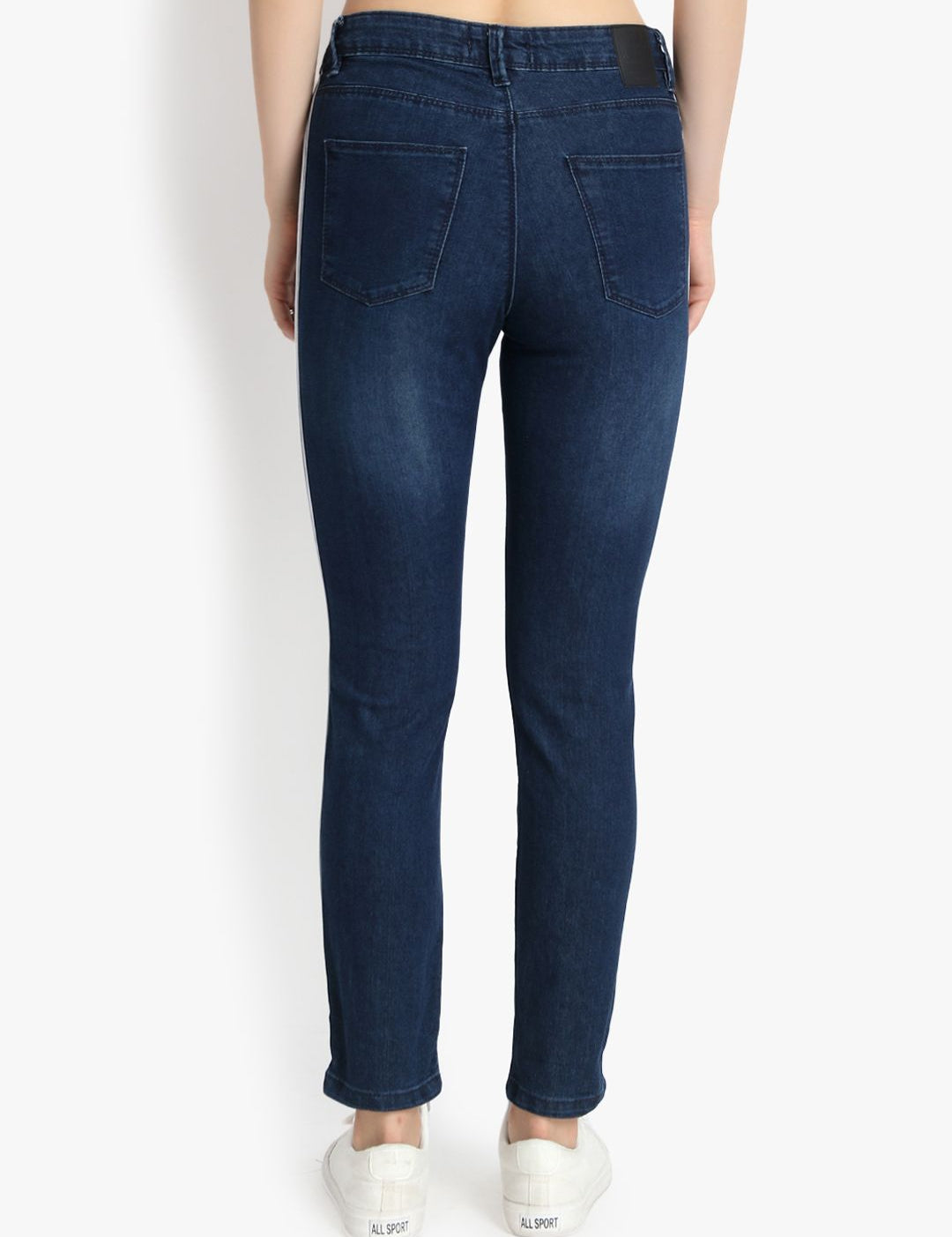 Kotty Women Blue Skinny Fit High-Rise Clean Look Jeans