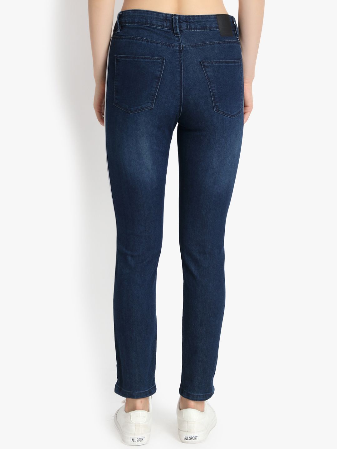 Kotty Women Blue Skinny Fit High-Rise Clean Look Jeans