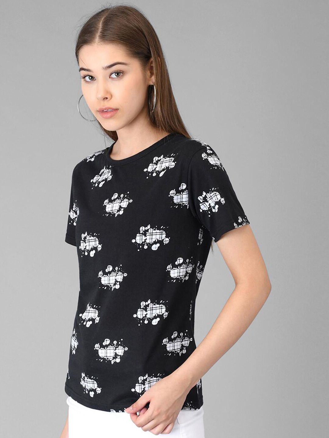 Kotty Conversational Printed Cotton T-shirt