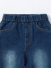Kotty Girls Blue Jean Heavy Fade Jeans