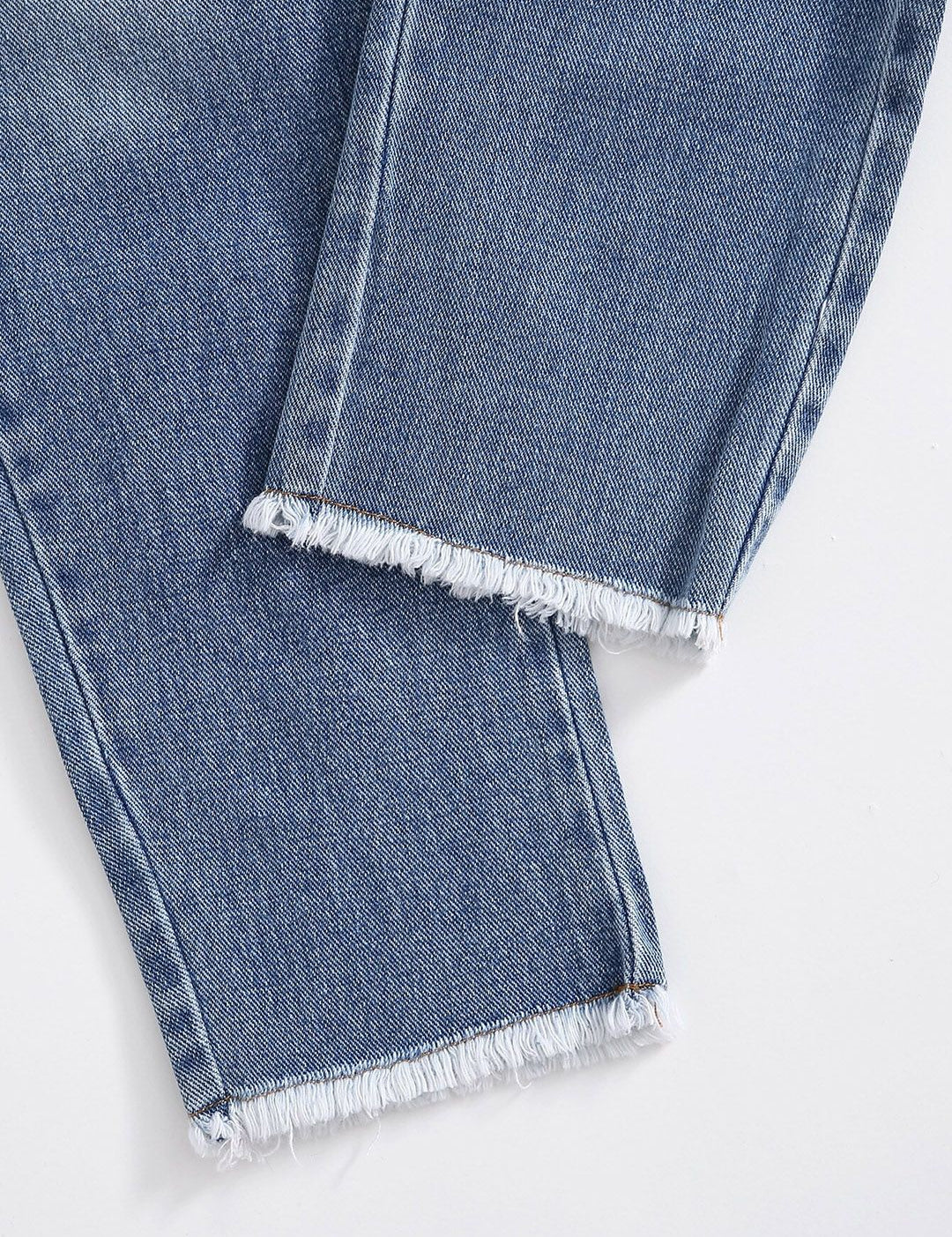 Kotty Girls Blue Jean Mildly Distressed Light Fade Jeans