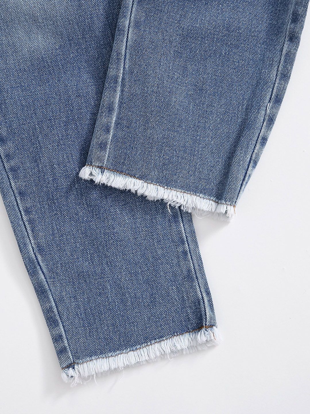 Kotty Girls Blue Jean Mildly Distressed Light Fade Jeans