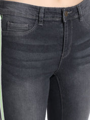 Kotty Women Black Skinny Fit High-Rise Clean Look Jeans