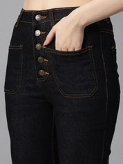 Kotty Women Bootcut High-Rise Stretchable Jeans