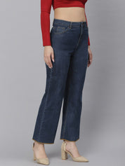 Kotty Women Blue Flared Jeans