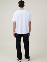 Kotty Men Jean Regular Fit Low-Rise Clean Look Stretchable Cotton Jeans