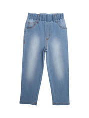 Kotty Girls Blue Mid Rise Light Fade Jeans