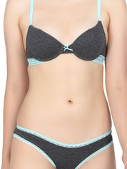 Kotty Women Black Lingerie Set KTTIW109