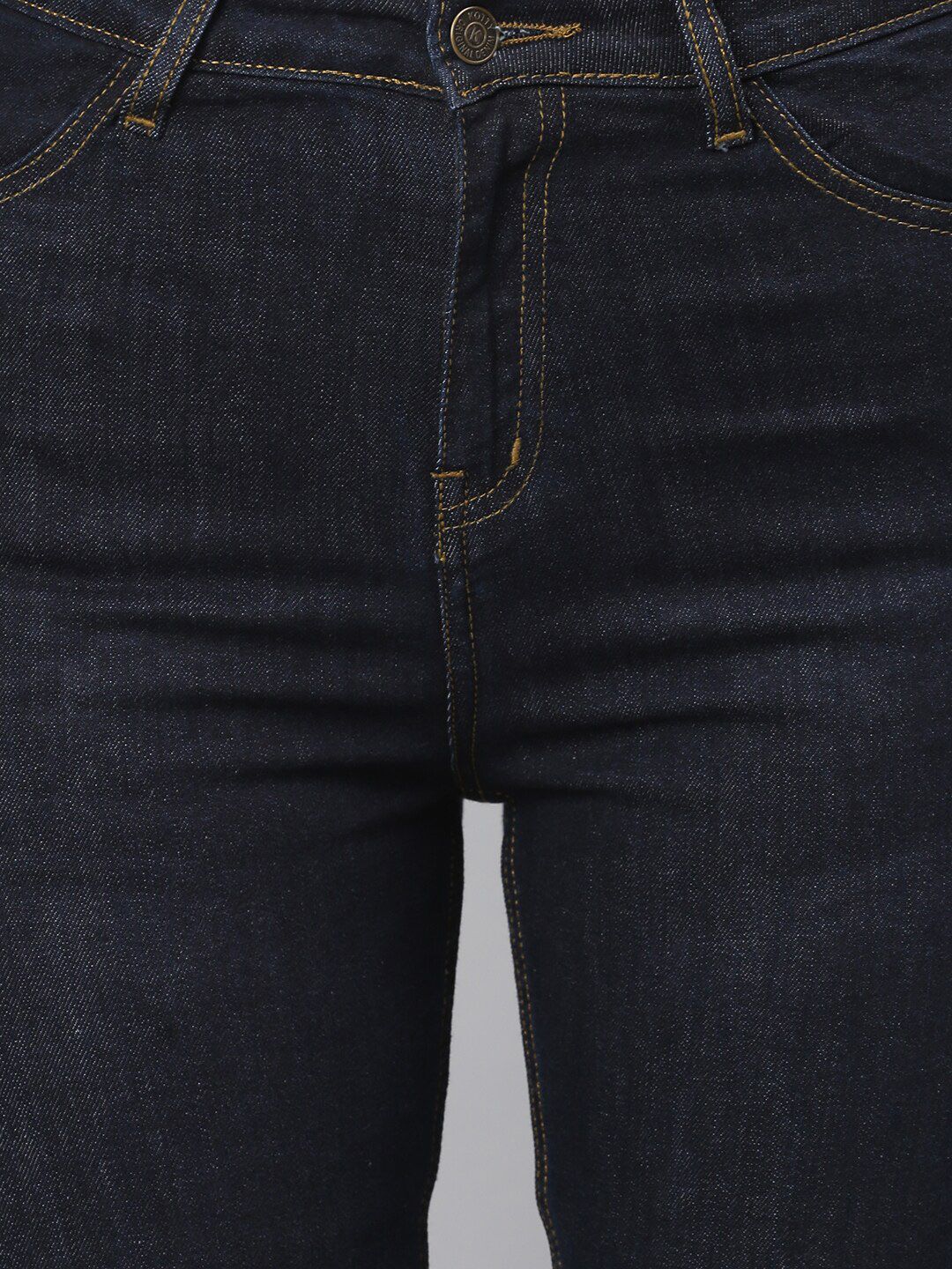Kotty Women Blue Slim Fit High-Rise Clean Look Jeans