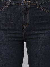 Kotty Women Blue Slim Fit High-Rise Clean Look Jeans