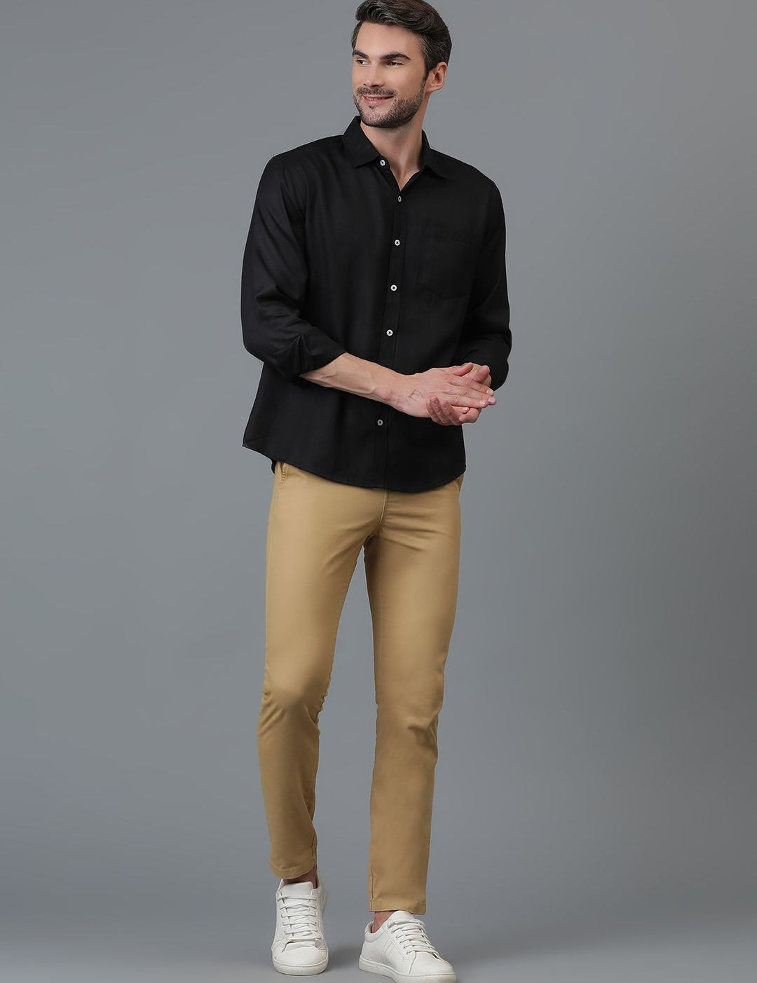 Kotty New Spread Collar Casual Shirt