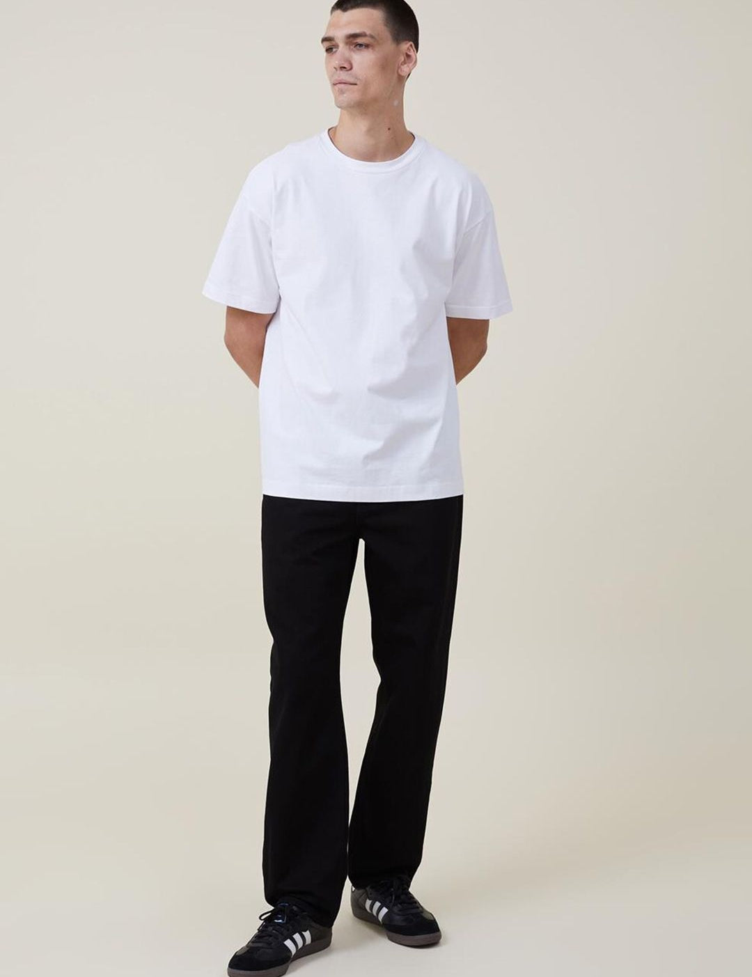 Kotty Men Jean Regular Fit Low-Rise Clean Look Stretchable Cotton Jeans