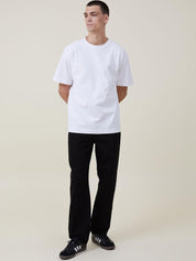 Kotty Men Jean Regular Fit Low-Rise Clean Look Stretchable Cotton Jeans