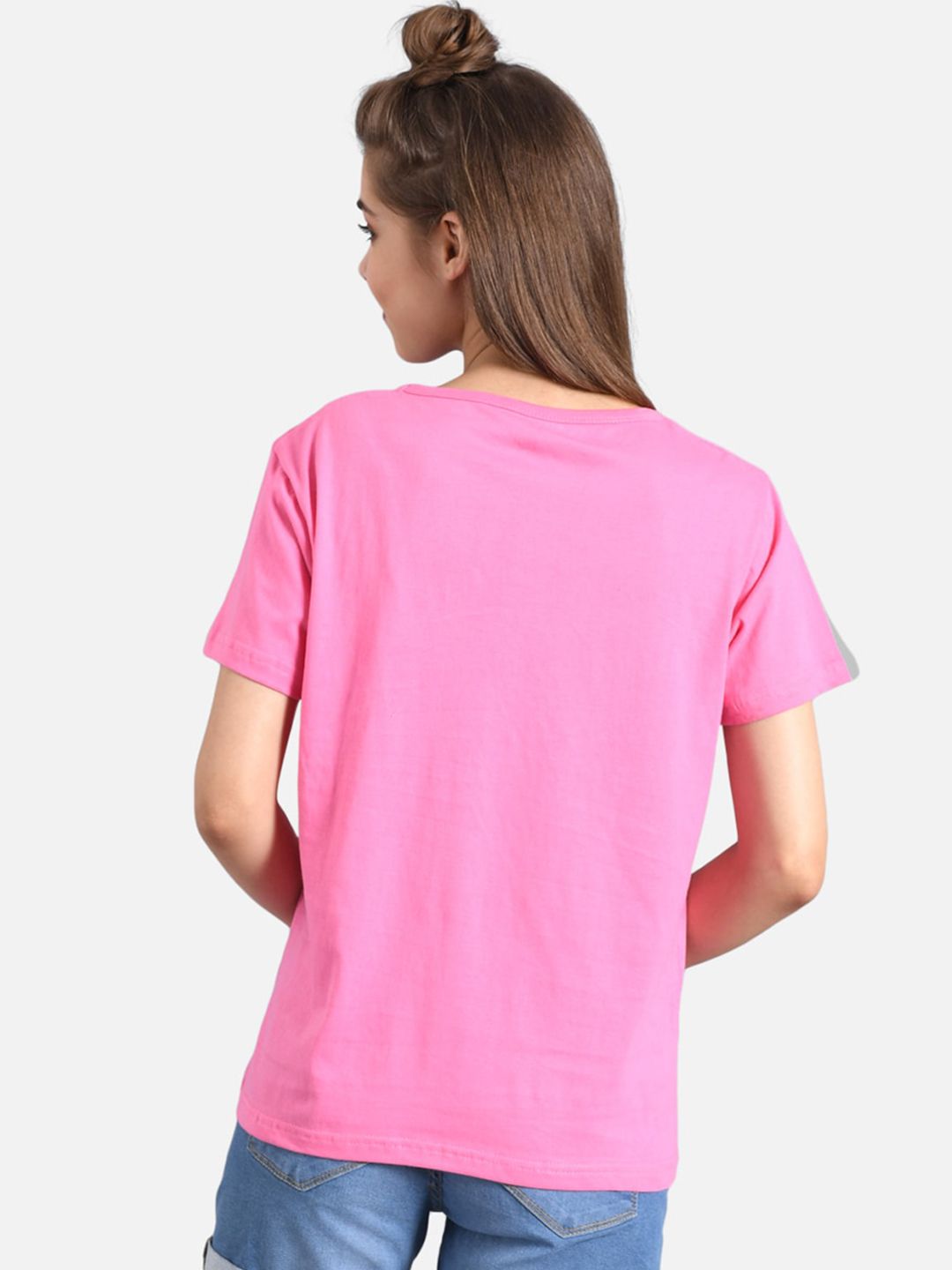 Kotty Women Pack Of 2 Printed Round Neck T-shirt