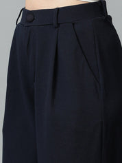 KOTTY BIZwear Basics Notched Lapel Collar Blazer With Trousers