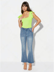 Kotty Women Solid Scoop Neck Top