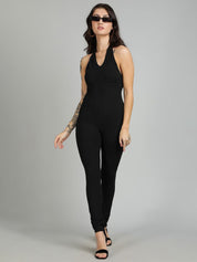 Kotty Halter Neck Basic Jumpsuit