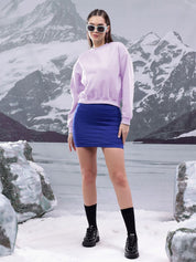 Kotty Women Round Neck Full Sleeves Cotton Sweatshirt