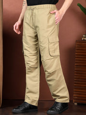 Kotty Men Relaxed Easy Wash Cargos Trousers