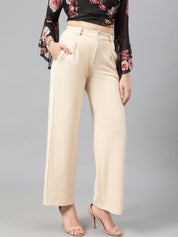 Kotty Women Wide Leg High-Rise Trousers