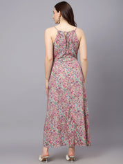Kotty Women Graphic Printed A-Line Maxi Dress